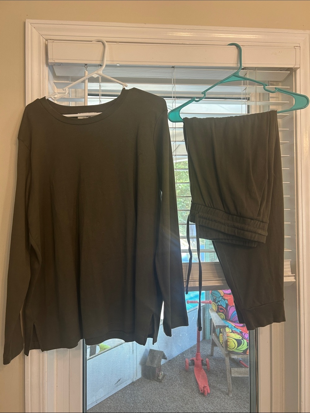Zenana Outfitters Olive Green Jumpsuit Set